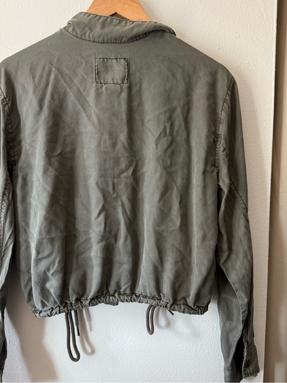 Sanctuary Olive Green Drawstring Utility Jacket - Picture 2 of 6